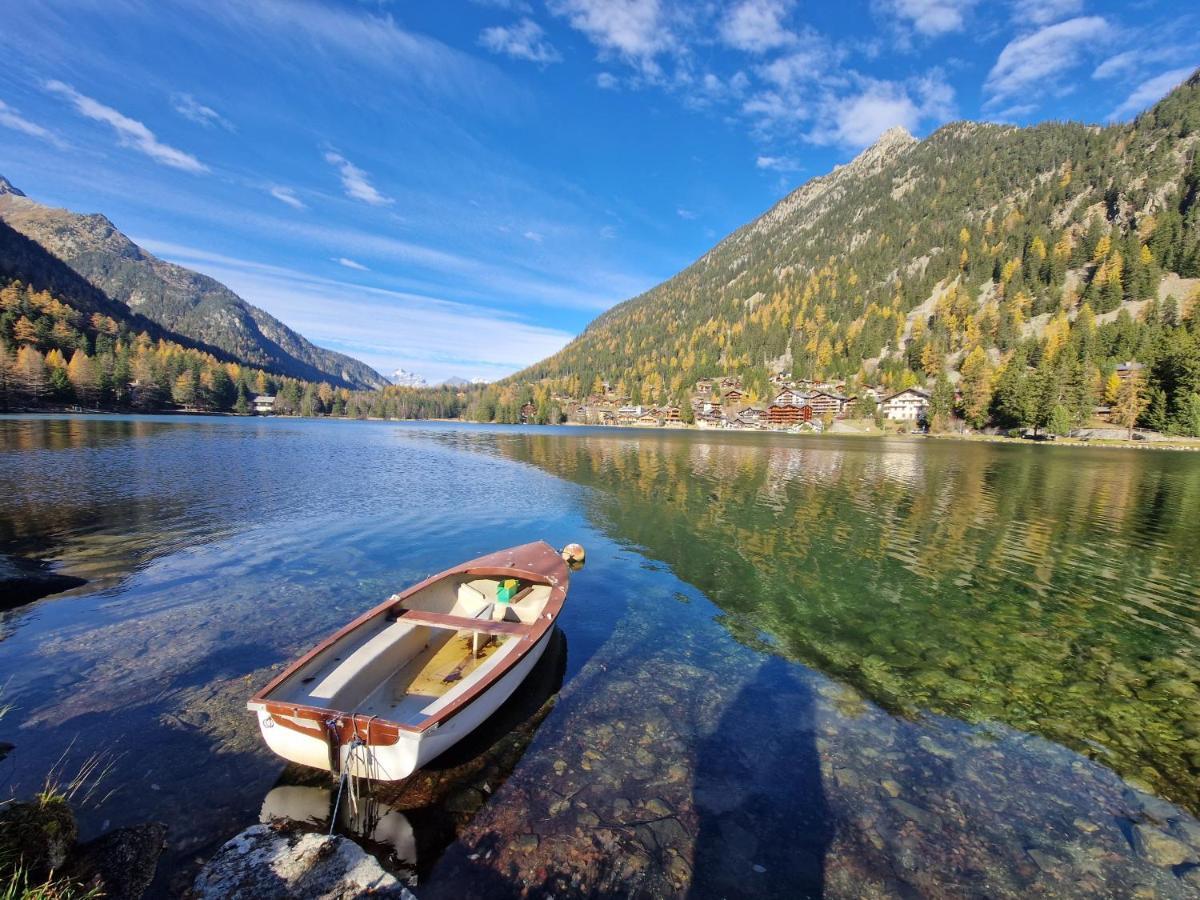 Superbe Appartement Champex-Lac Avec Piscine Et Sauna Ngoại thất bức ảnh
