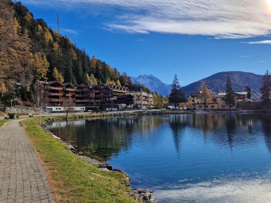Superbe Appartement Champex-Lac Avec Piscine Et Sauna Ngoại thất bức ảnh