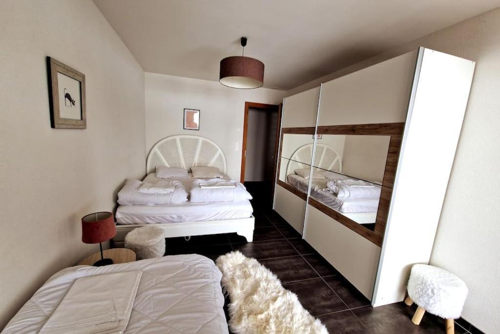 Superbe Appartement Champex-Lac Avec Piscine Et Sauna Ngoại thất bức ảnh