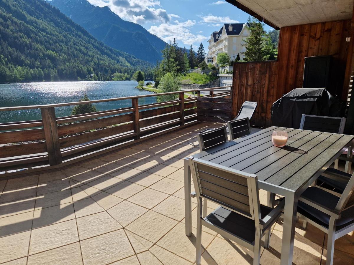 Superbe Appartement Champex-Lac Avec Piscine Et Sauna Ngoại thất bức ảnh